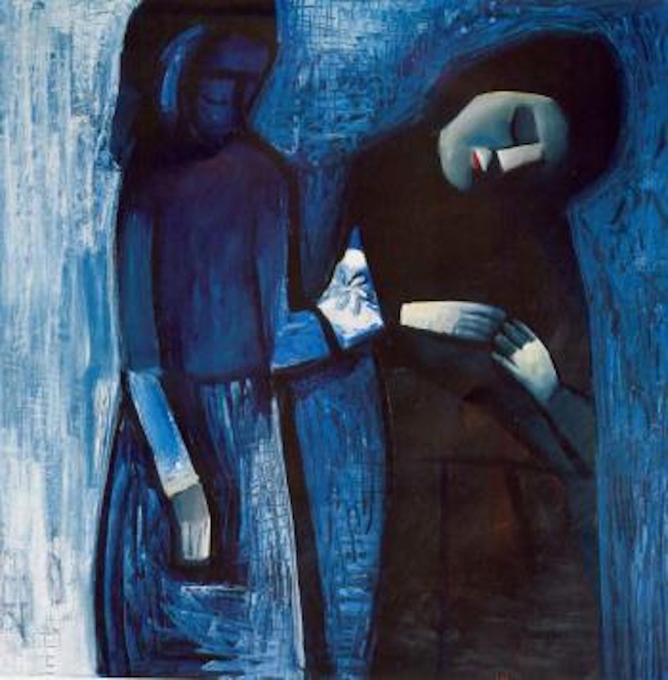 The gift by Charles Blackman