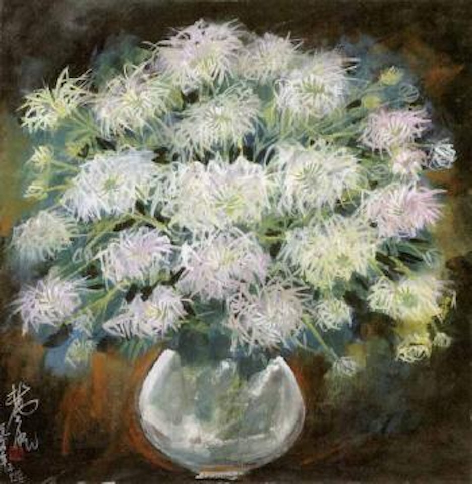 Chrysanthemum by Lin Fengmian