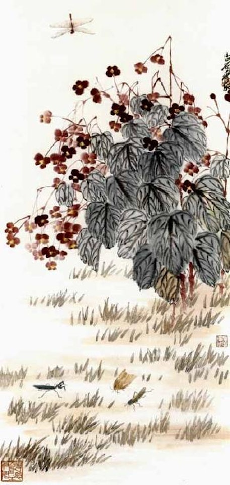 Flowers and insects by Qi Baishi