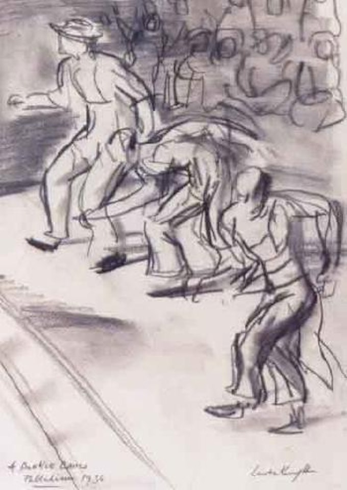 Parkie dance by Laura Knight