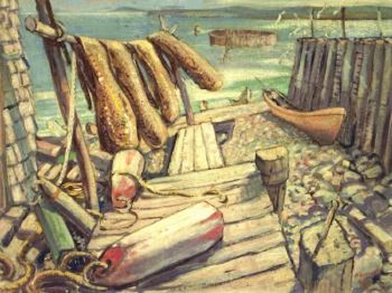 Beach on Fundy by Arthur Lismer