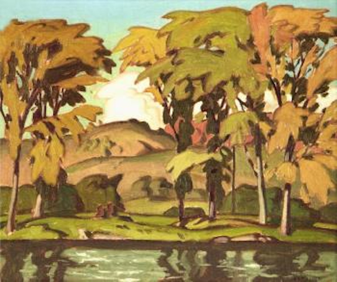 On the river at Terra Cotta by Alfred Joseph Casson