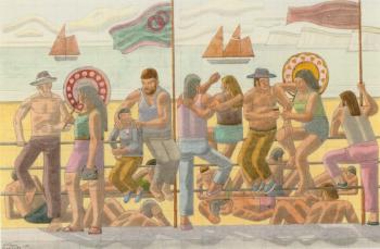 By the seaside by William Roberts