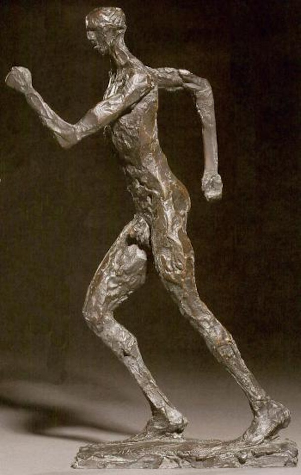 Running man II by Elisabeth Frink