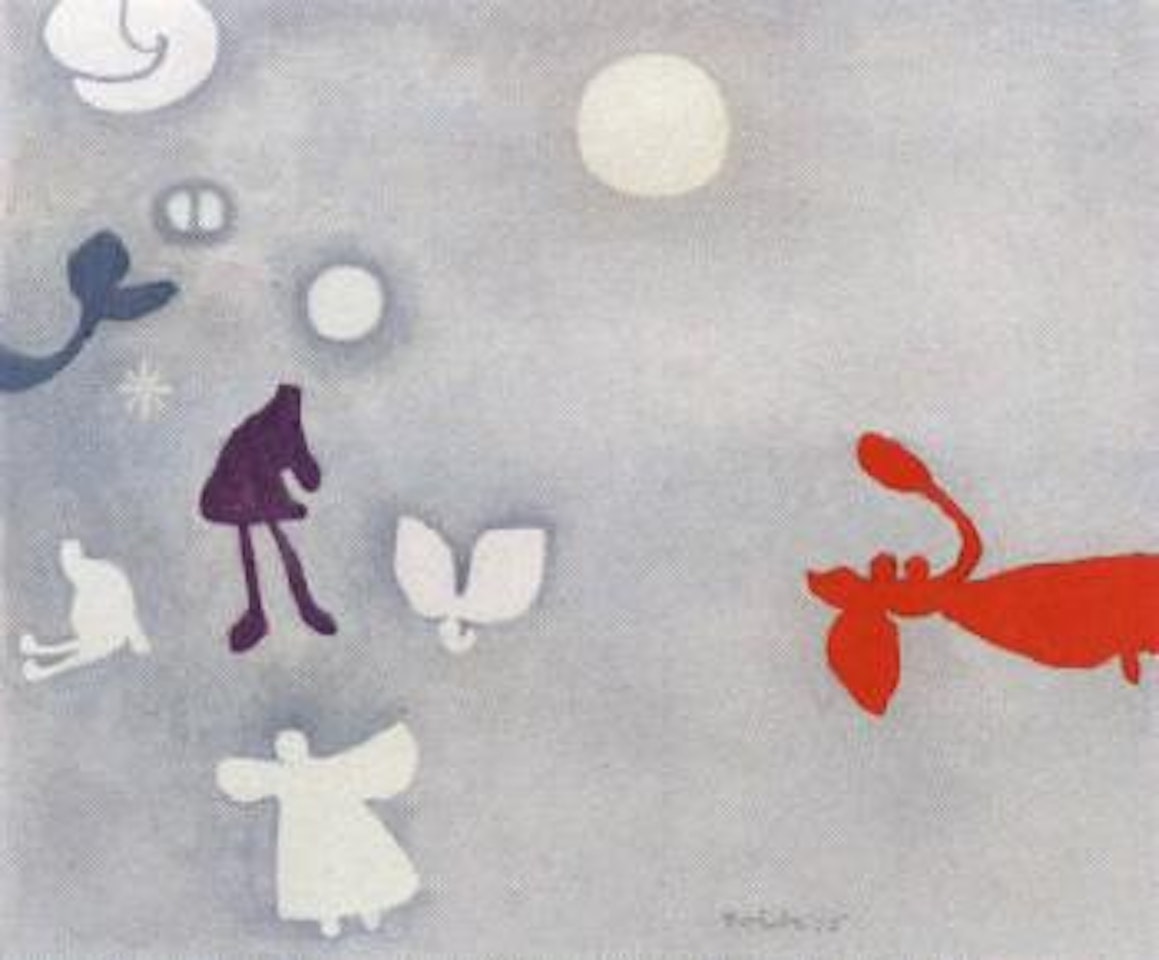 Het rode gebaar - The red gesture by Jan Roede