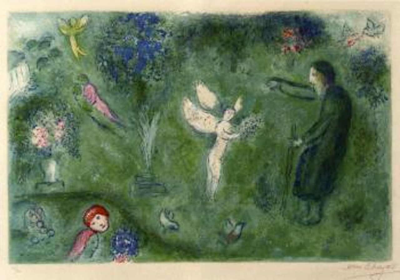 Jardin de Philetas, from Daphne et Chloe by Marc Chagall