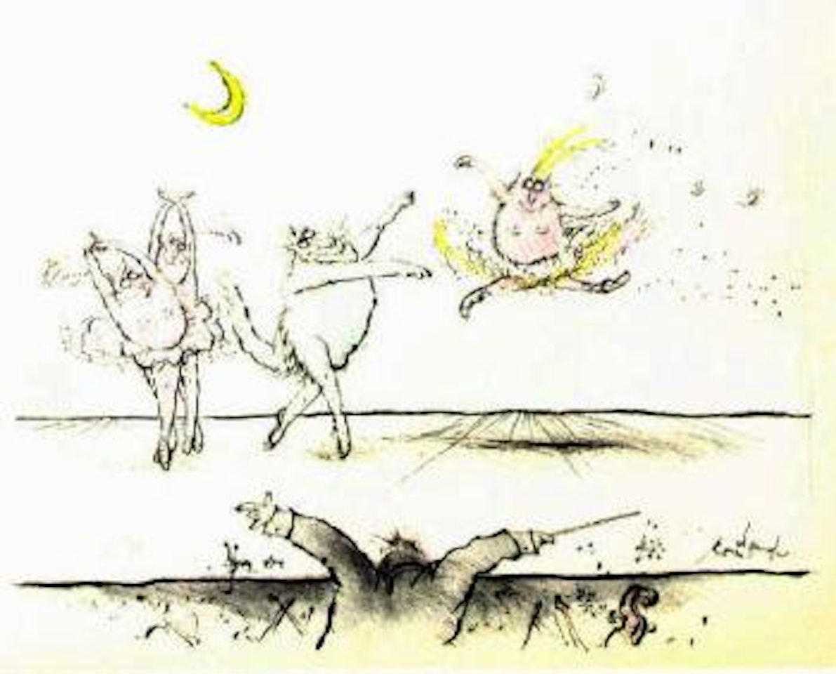 Entre-chats by Ronald Searle