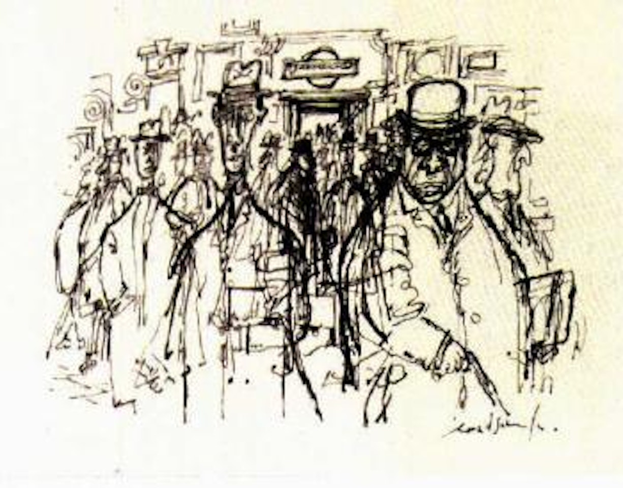 The big city by Ronald Searle