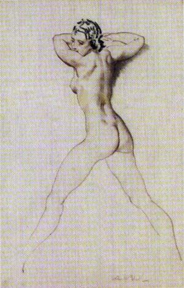 Standing nude by William Russell Flint