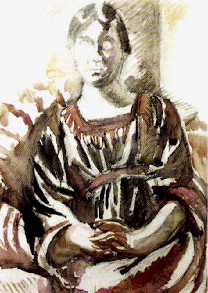 Portrait of Vanessa Bell by Duncan Grant