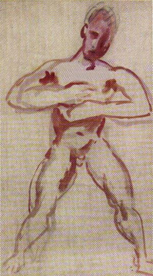 Male nude by Duncan Grant
