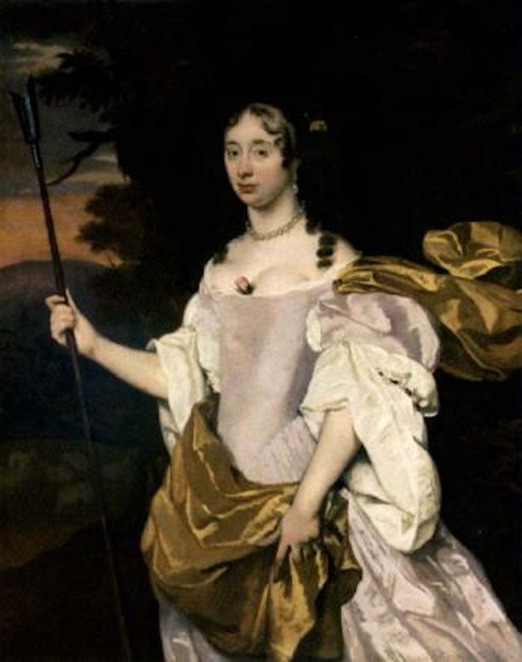 Portrait of a lady as a shepherdess by Sir Peter Lely