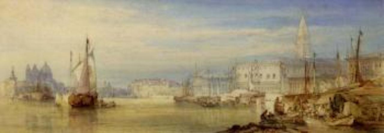 Venice looking up the Grand Canal by William Callow