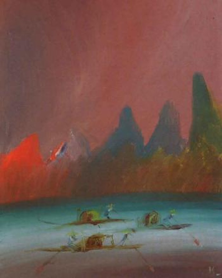 River Kwe by Sidney Nolan