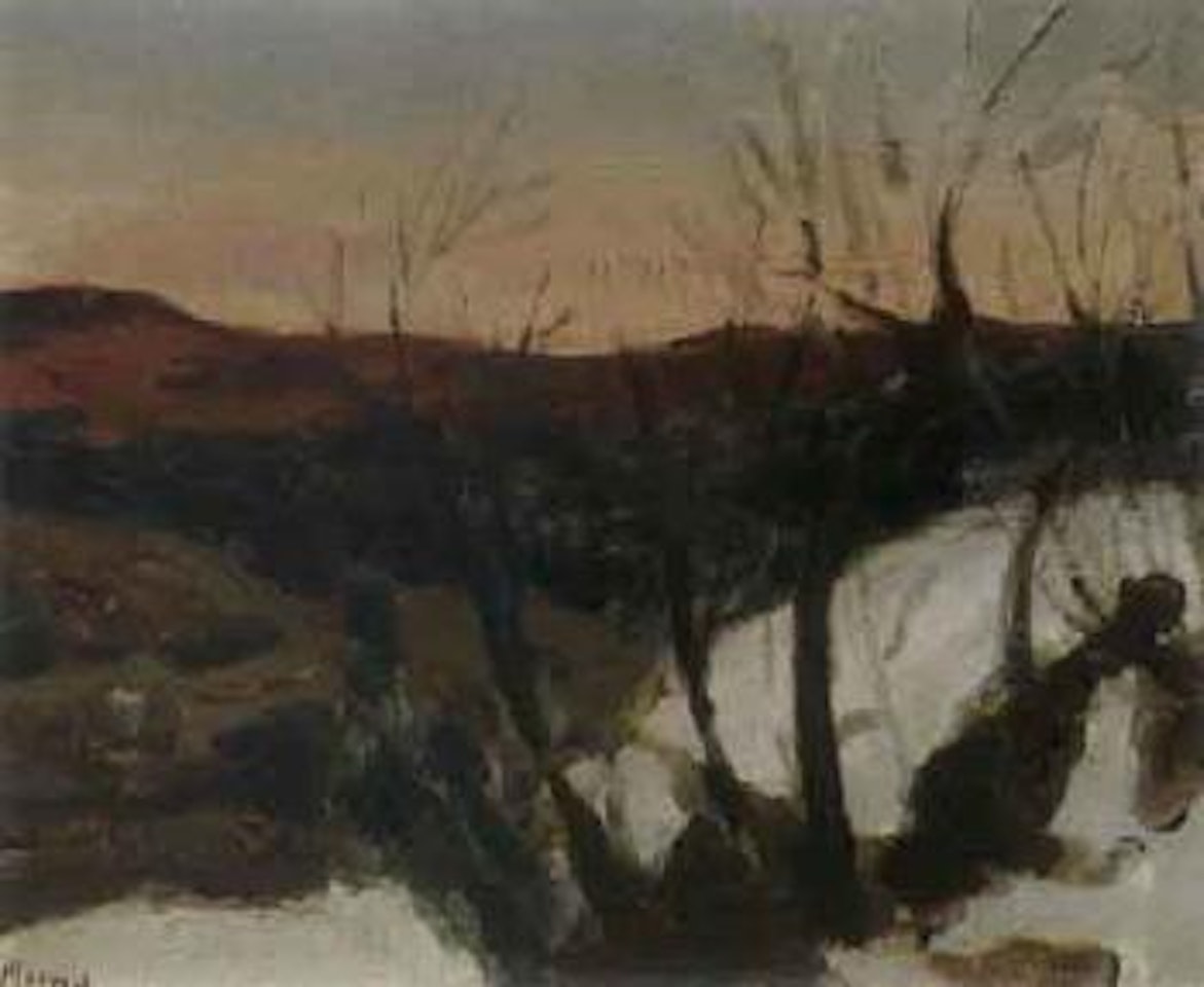 Landscape in Piemonte by Francesco Menzio