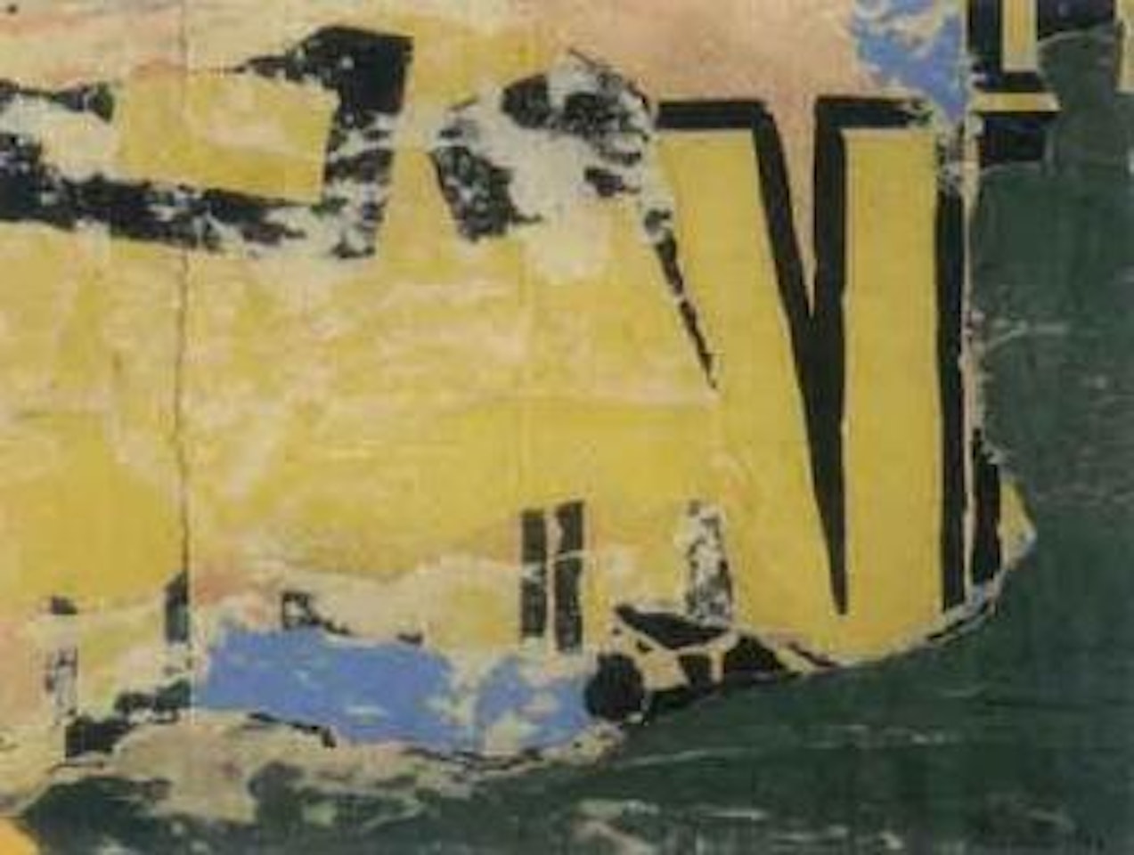 Untitled by Mimmo Rotella