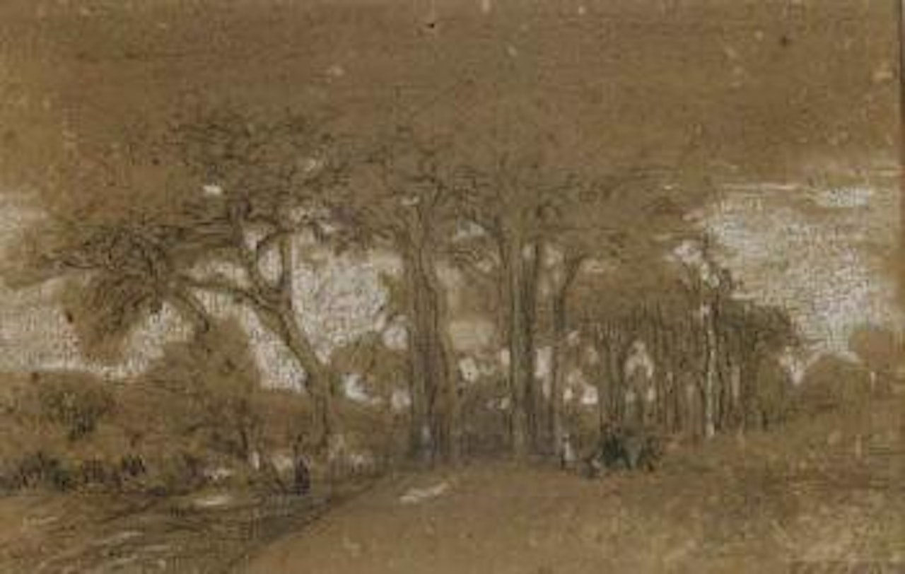 Paysage, oree du bois by Théodore Rousseau