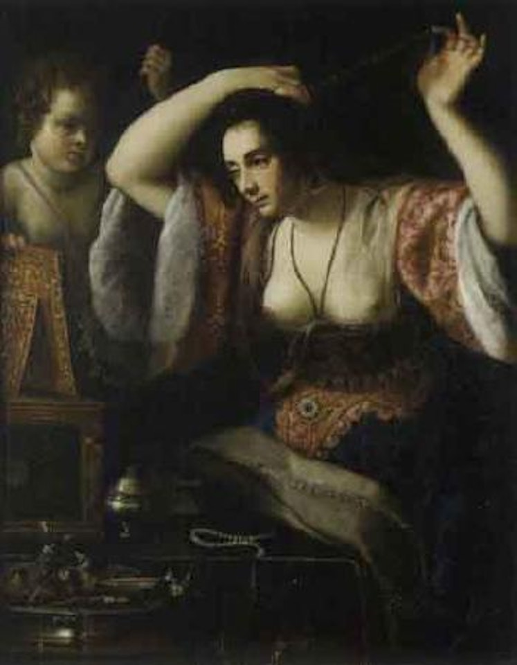 Venus au miroir by Italian School