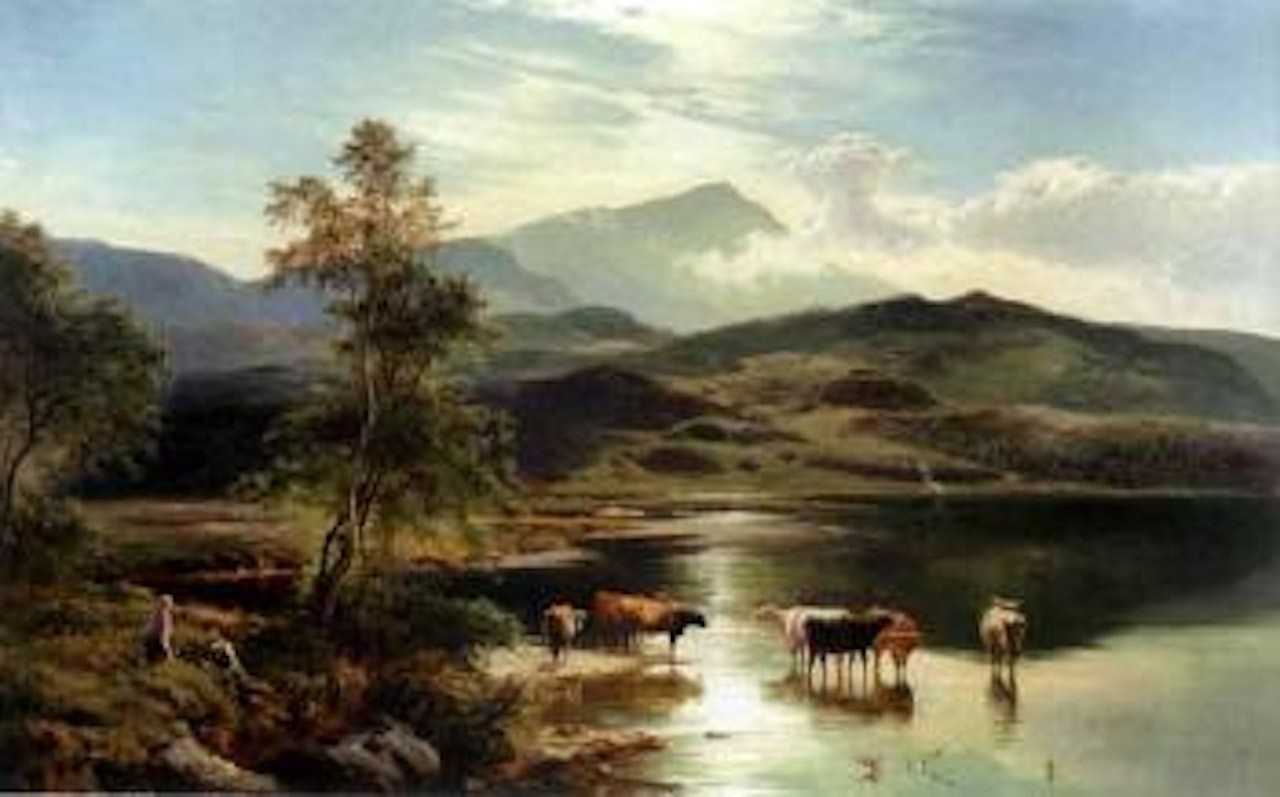 Lever's Waters, Coniston by Sidney Richard Percy