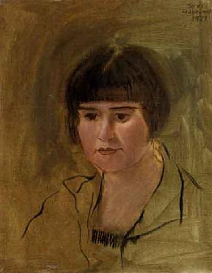 Portrait de Raia by Francisco Bores