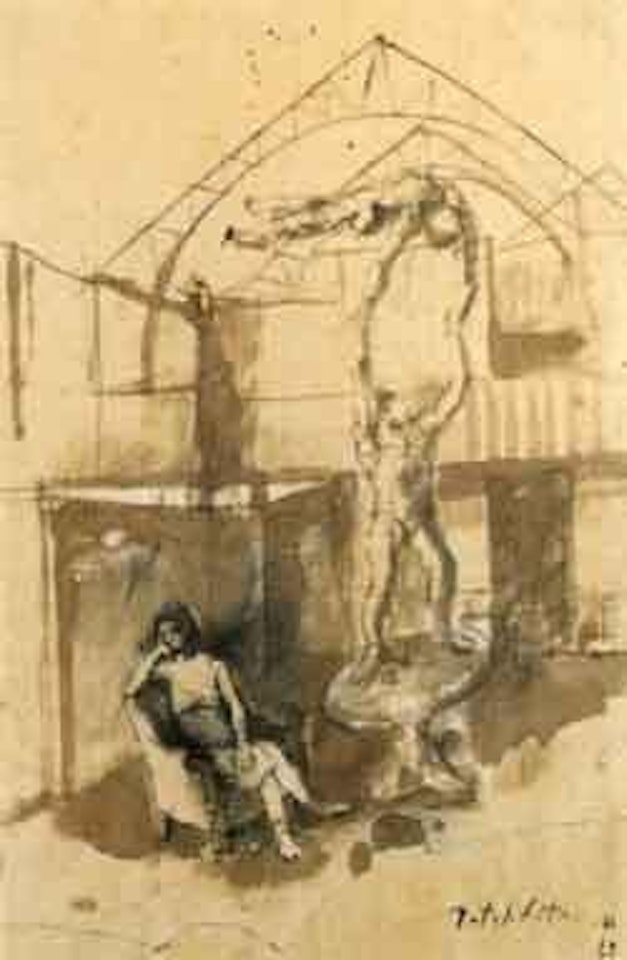 Acrobates by Pavel Tchelitchew