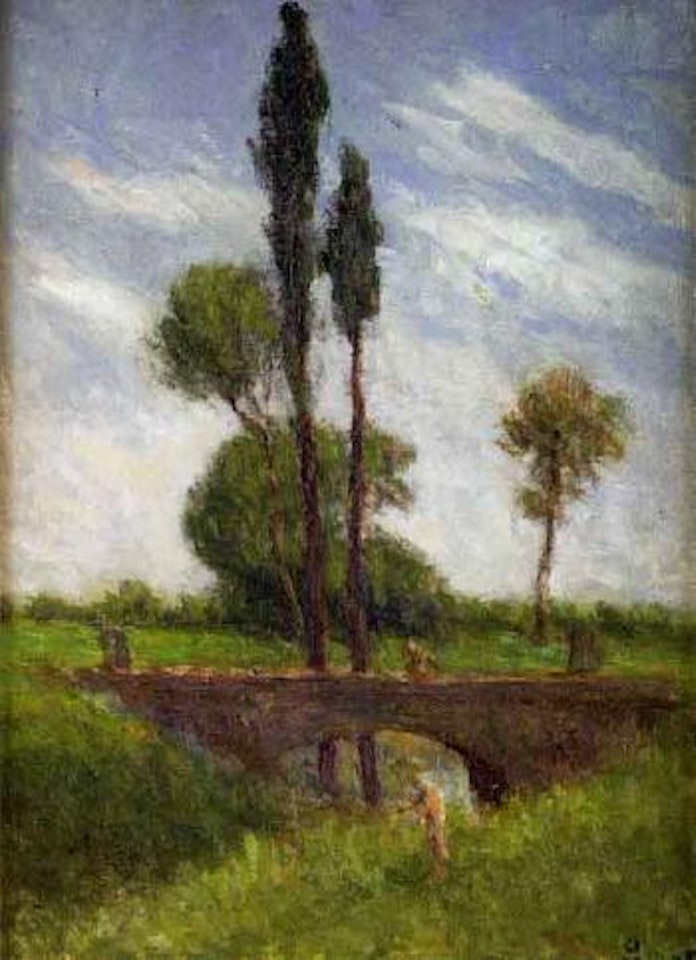 Environ de Lagny by Maximilien Luce