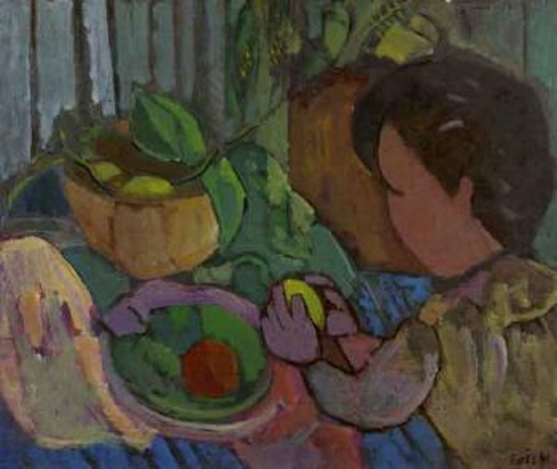 L'enfant au citron by Francisco Bores