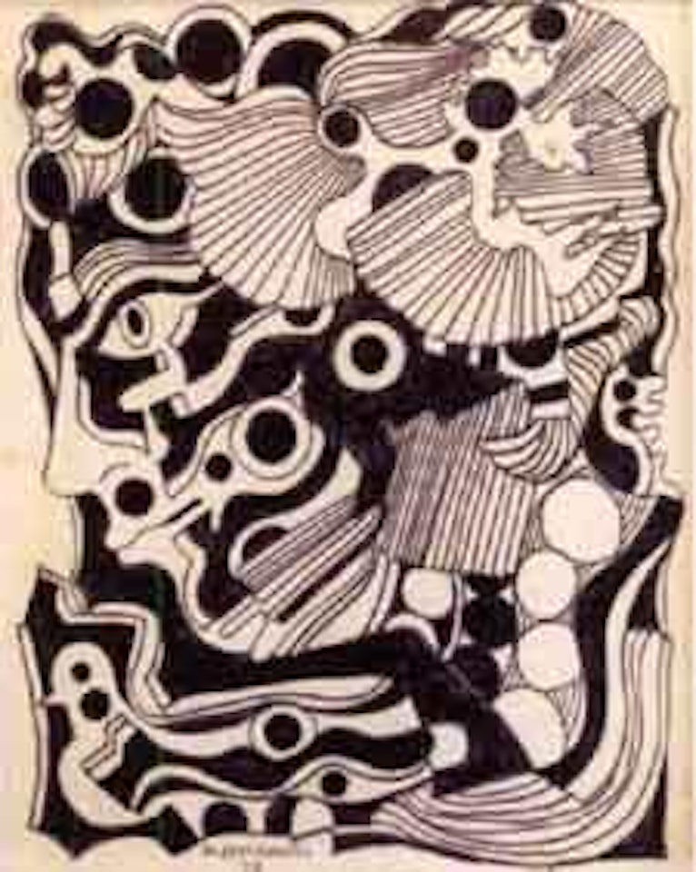 Composition by René Portocarrero