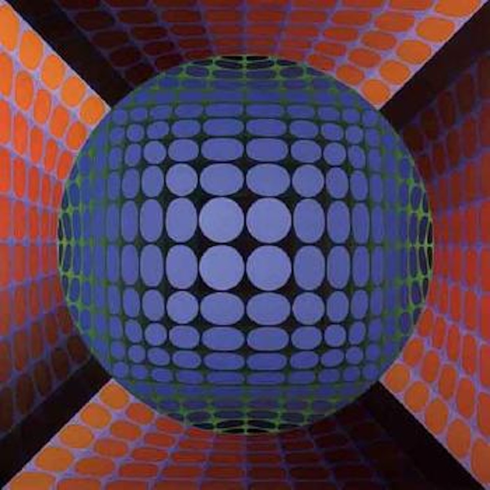 Iguen II by Victor Vasarely