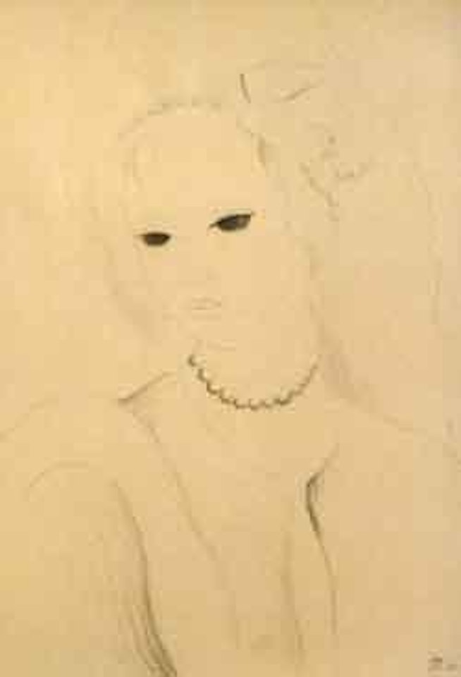 Portrait de jeune fille by Marie Laurencin