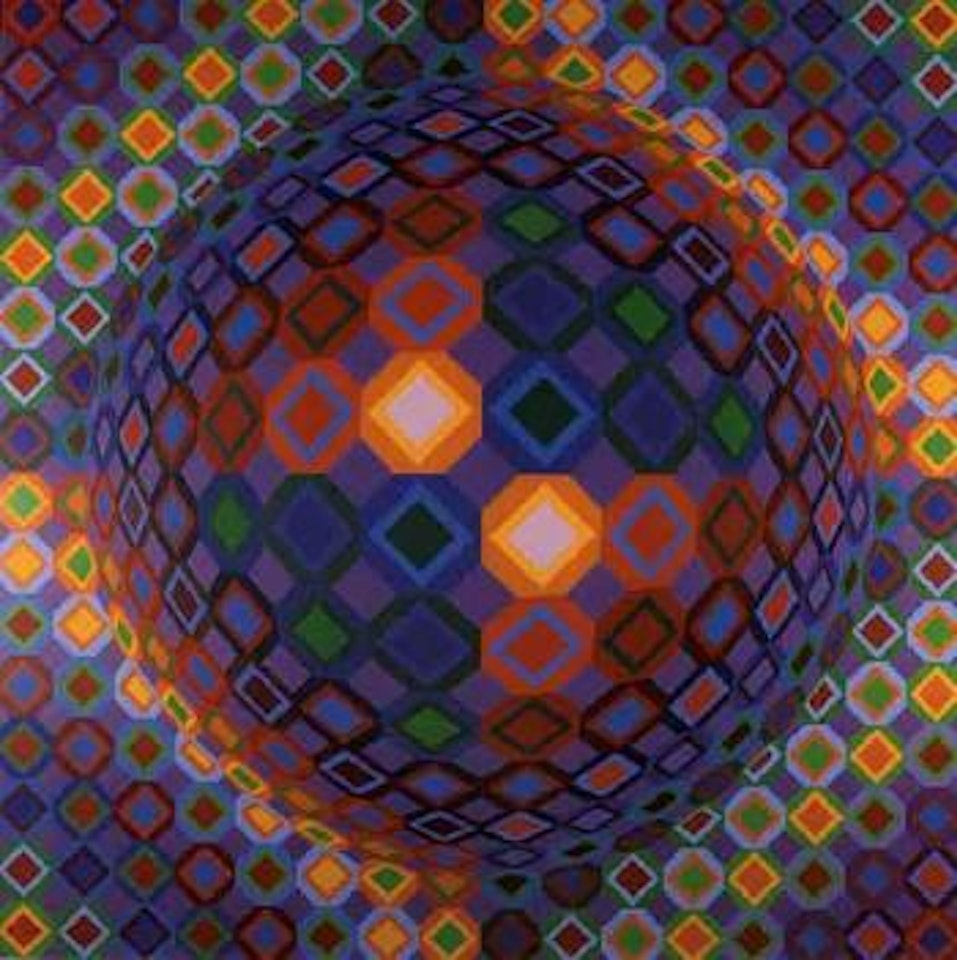 Folk by Victor Vasarely
