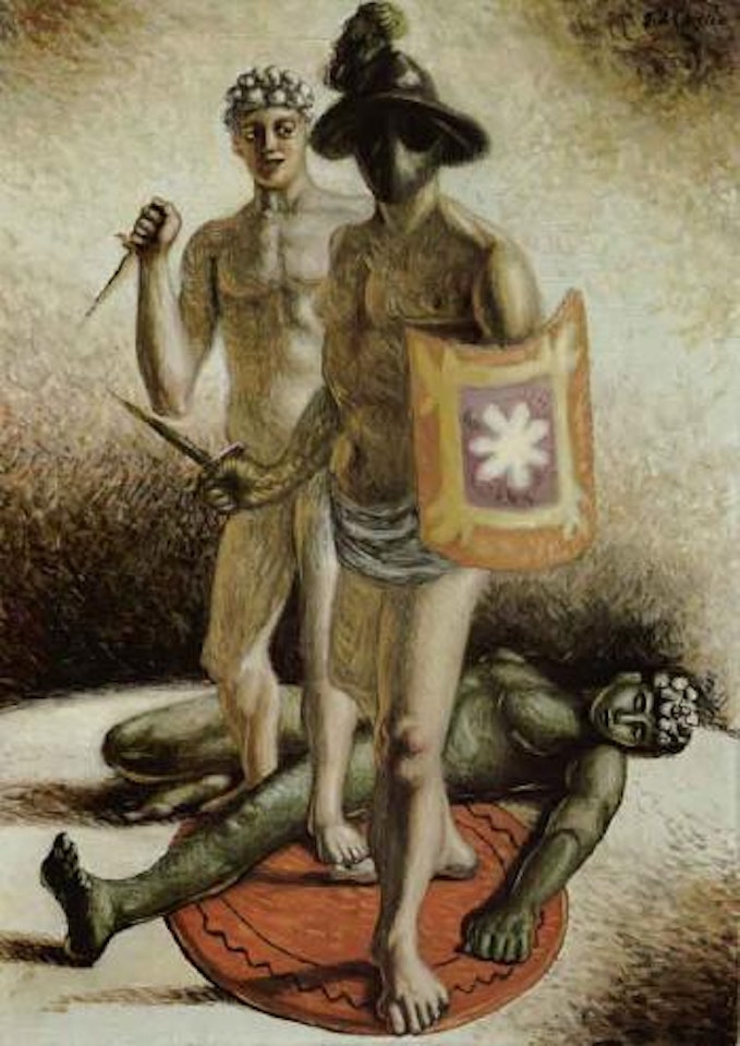 Gladiators by Giorgio de Chirico