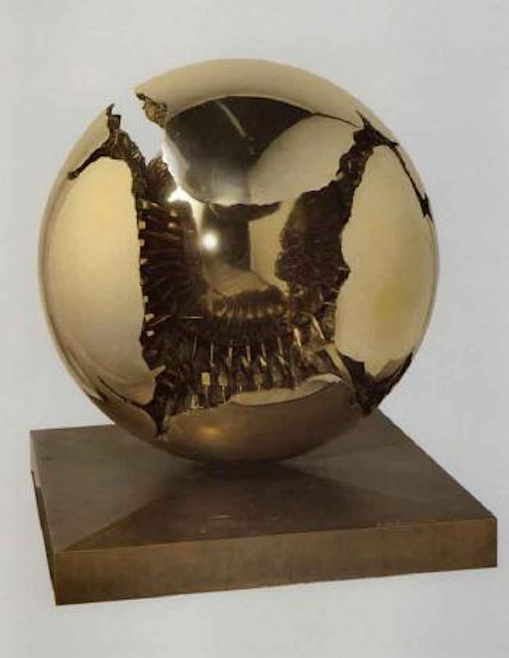 Sphere by Arnaldo Pomodoro
