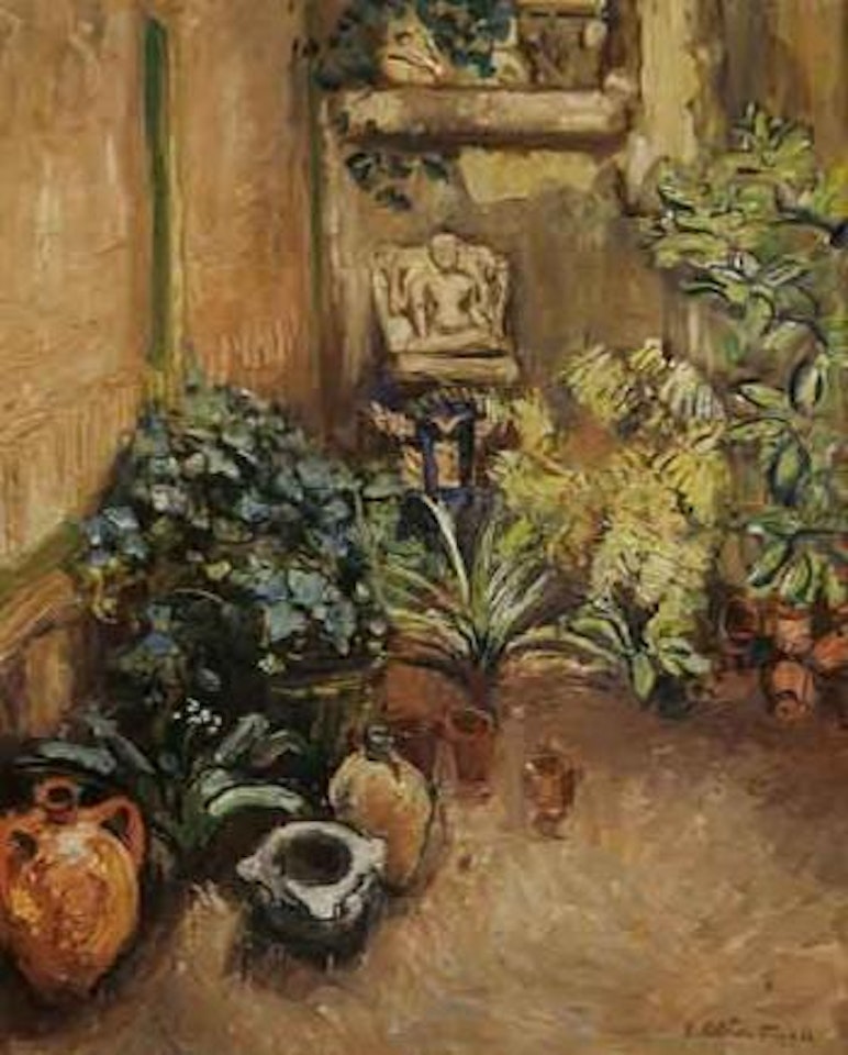 Plantes vertes by Othon Friesz