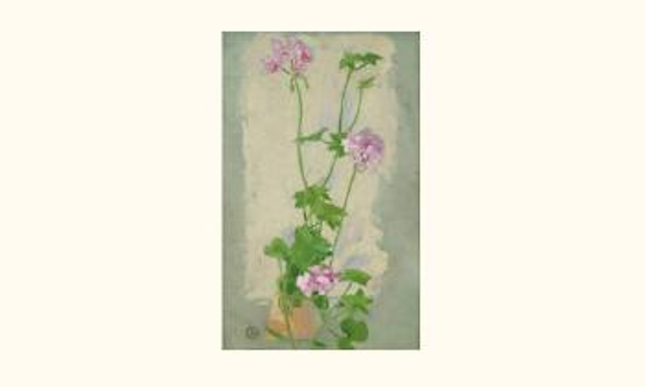 Les geraniums by Maurice Denis