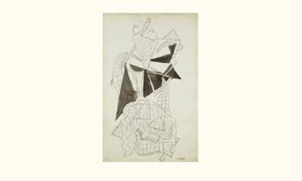Gueridon et partition de musique by Serge Férat
