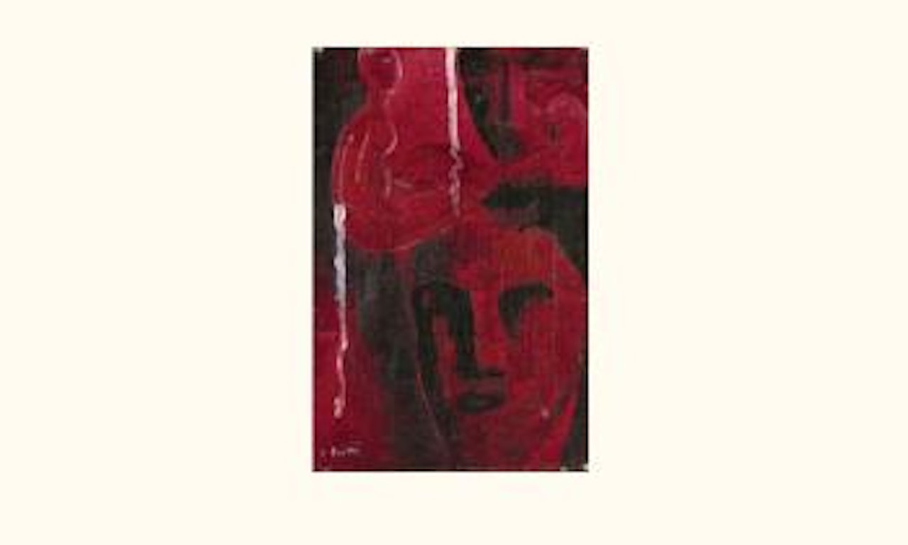 Personnages rouges by Jean Crotti