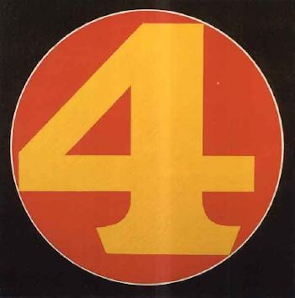 Four by Robert Indiana