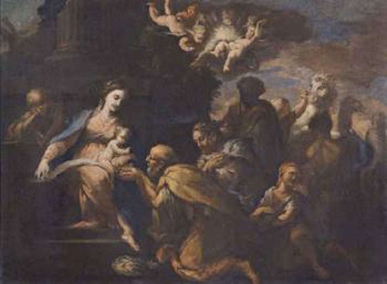 Adoration of the Magi by Francesco Solimena