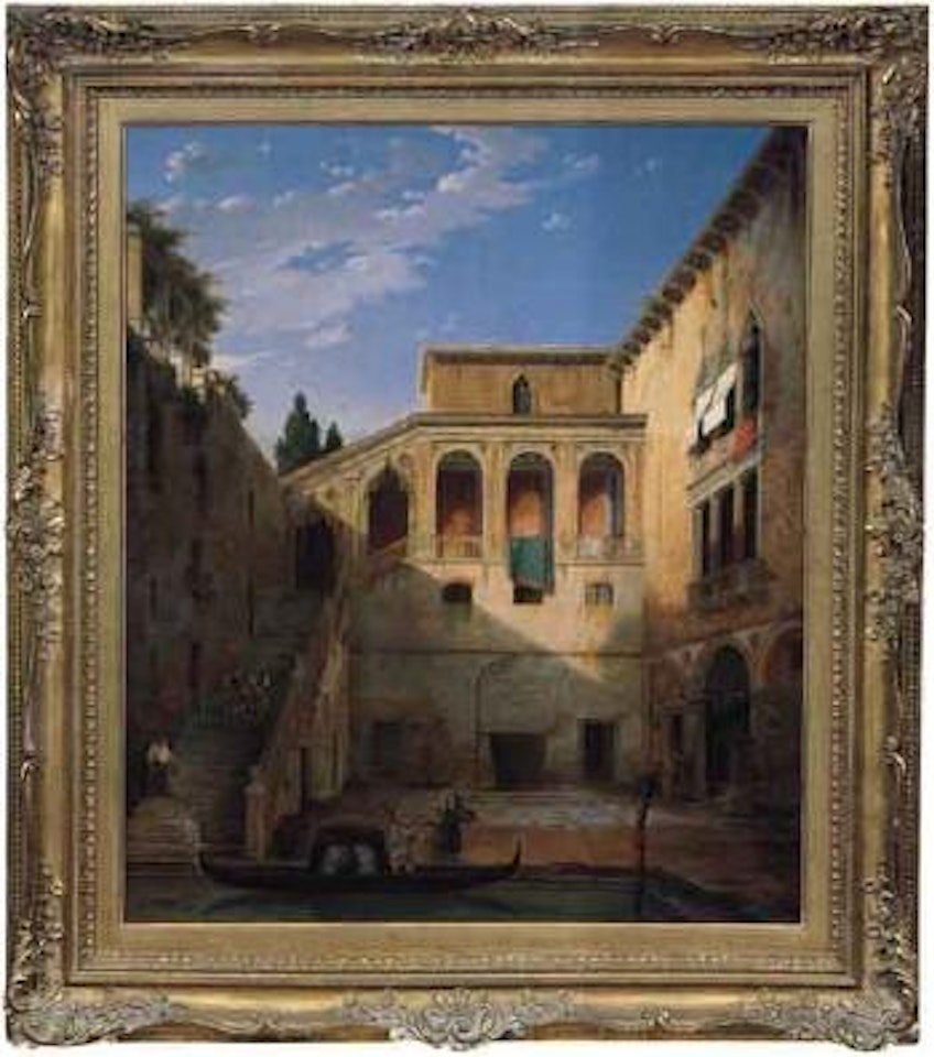 Palace in Venice by Francesco Hayez