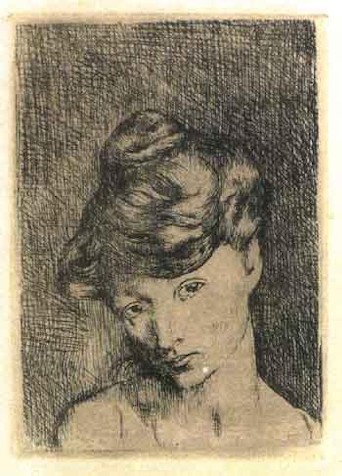 Tete de femme by Pablo Picasso