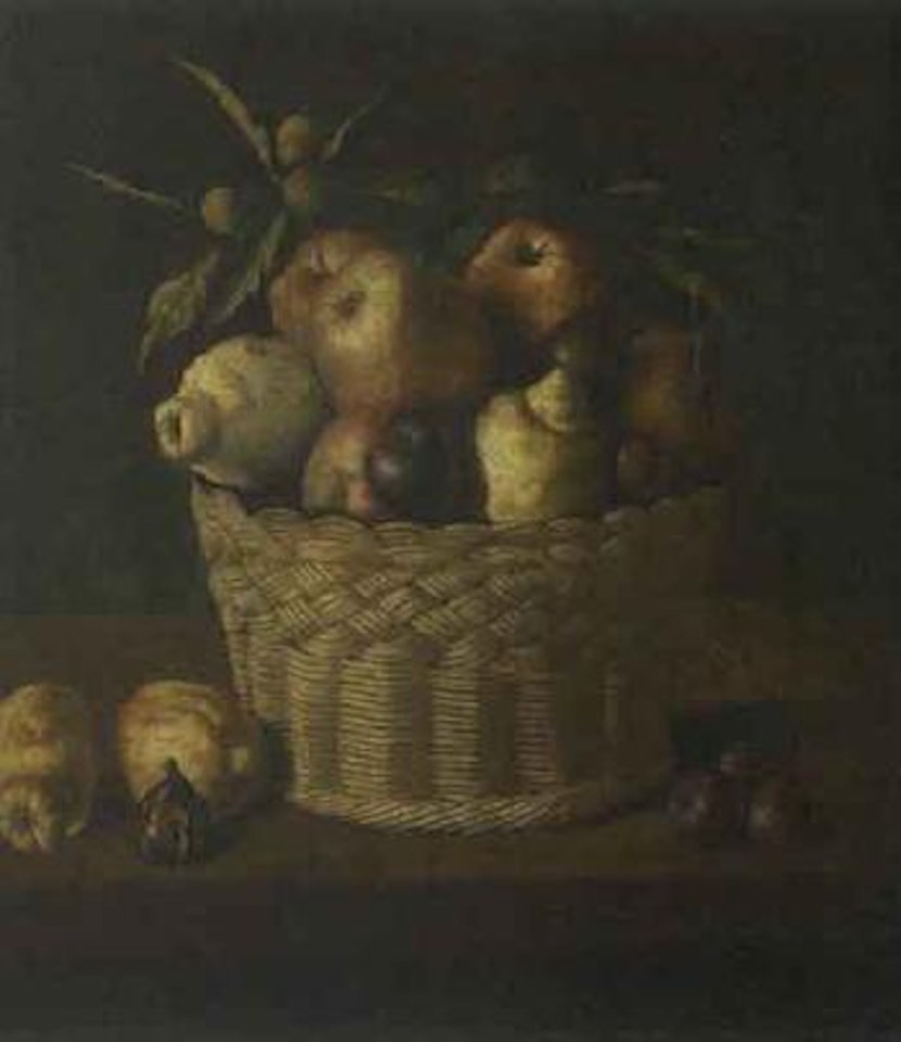 Still life of fruit by Spanish School