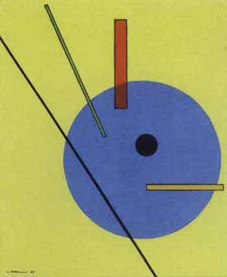 Composition XY II by Luigi Veronesi