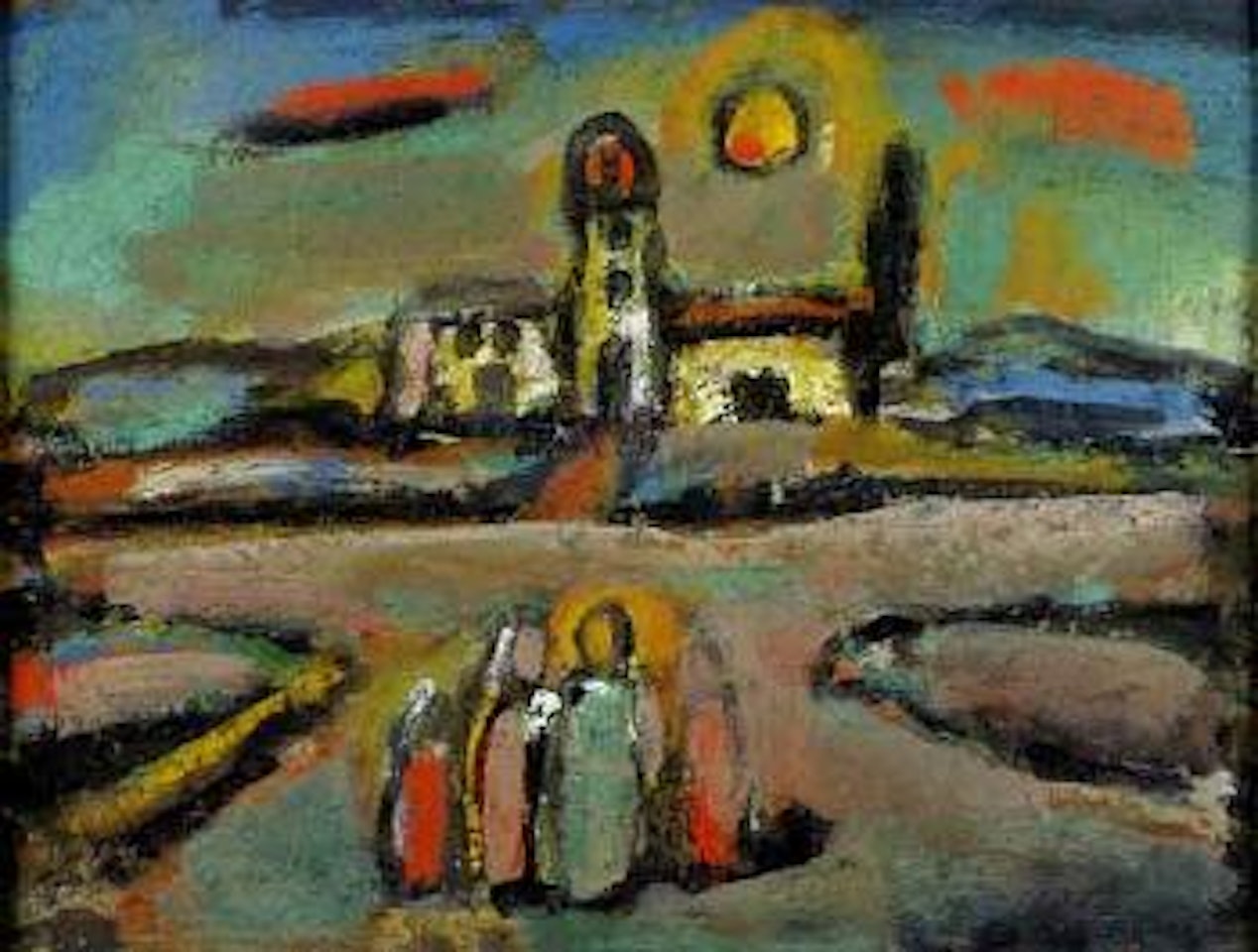 Paysage biblique by Georges Rouault