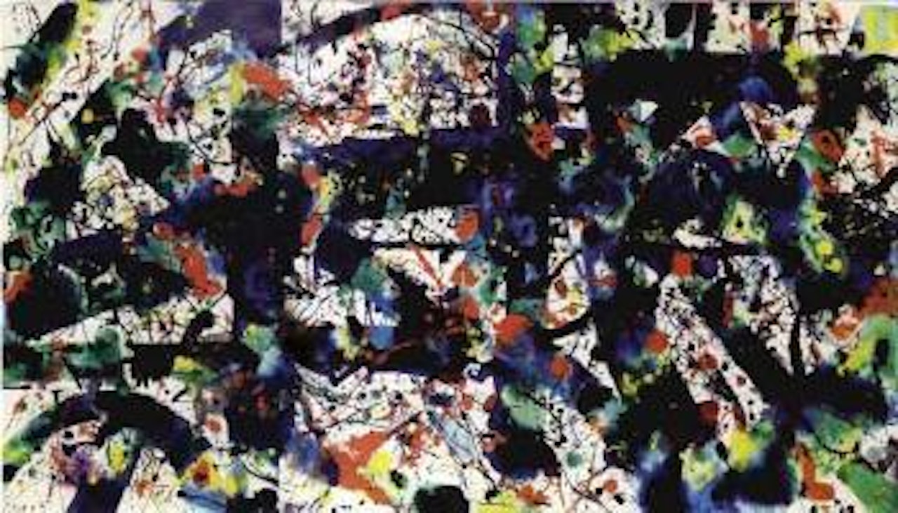 Composition by Sam Francis