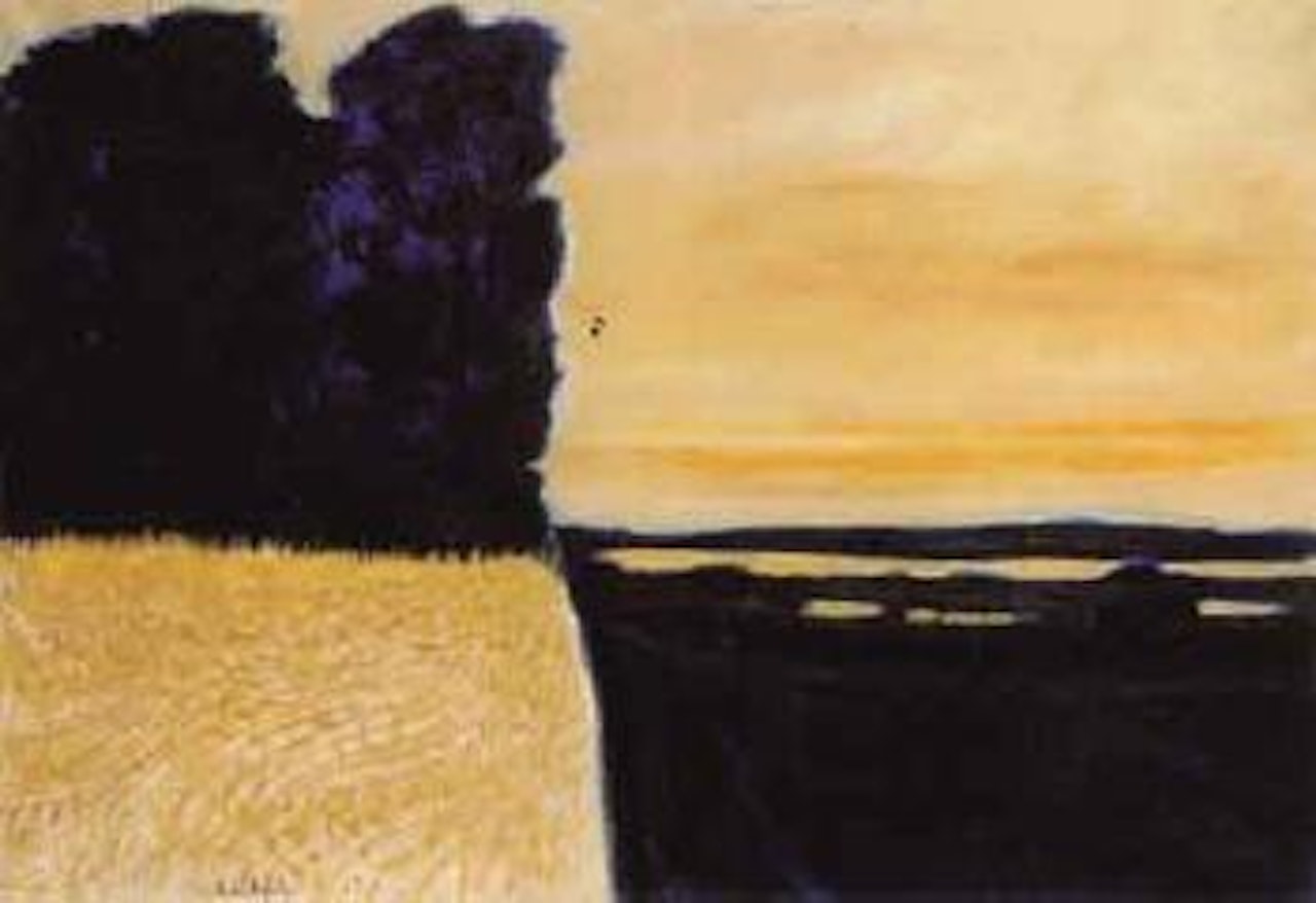 Soir a Loupiegne by André Brasilier