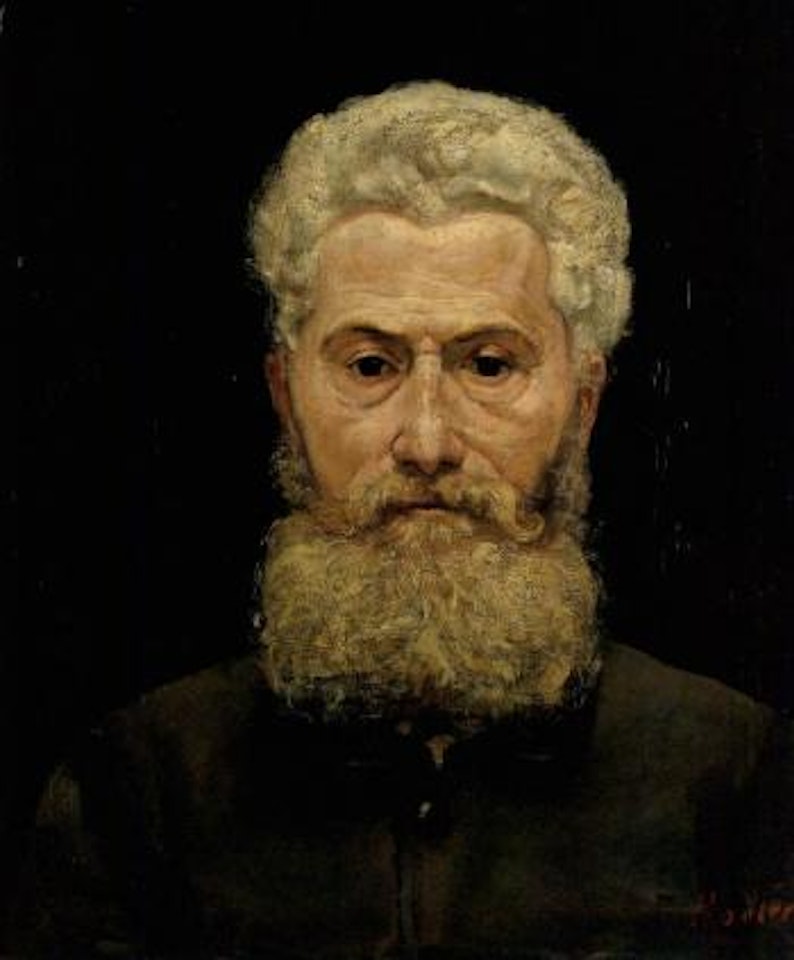 Portrait of the artist P. Taddeoli by Ferdinand Hodler