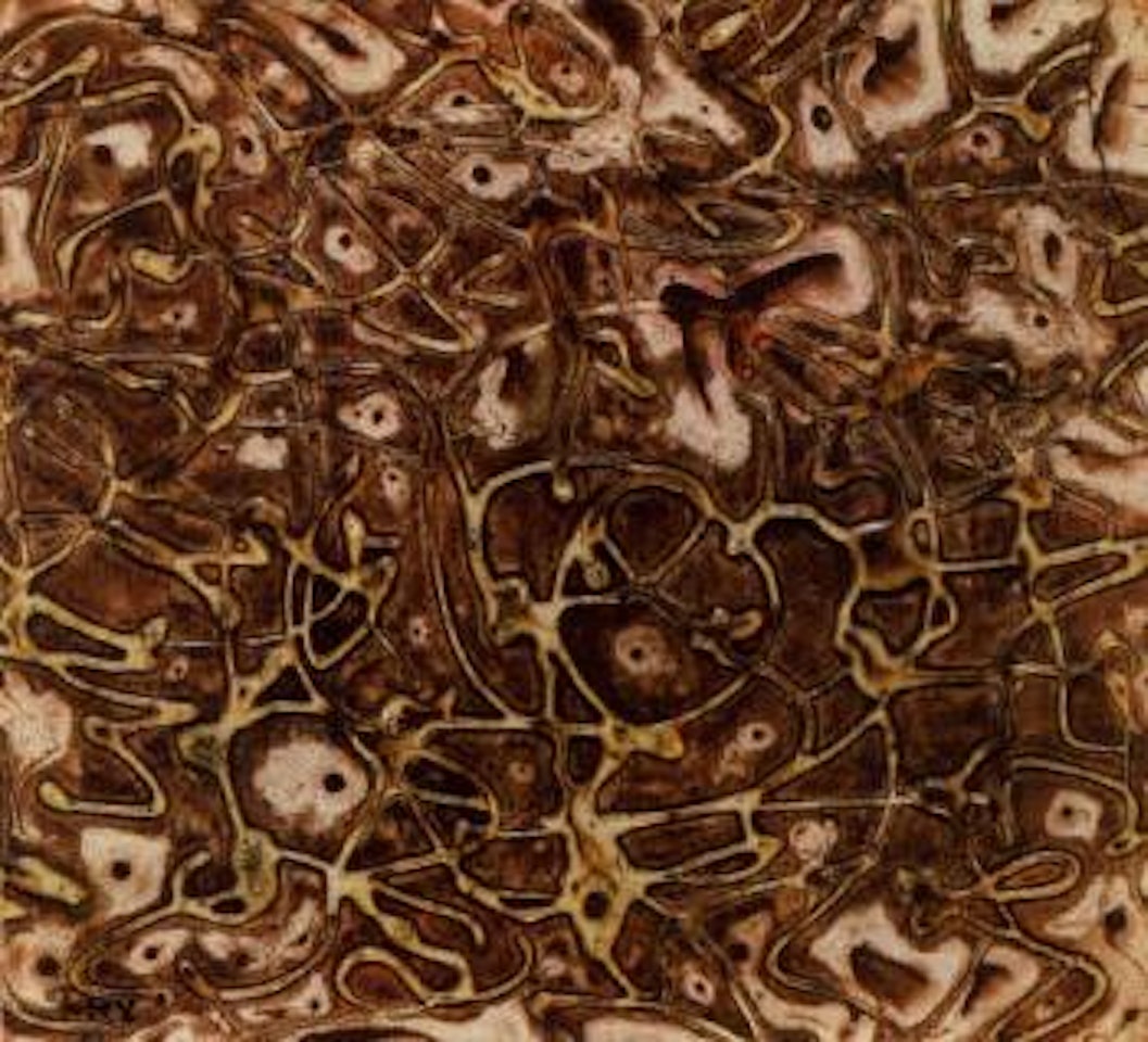 On the moon by Mark Tobey