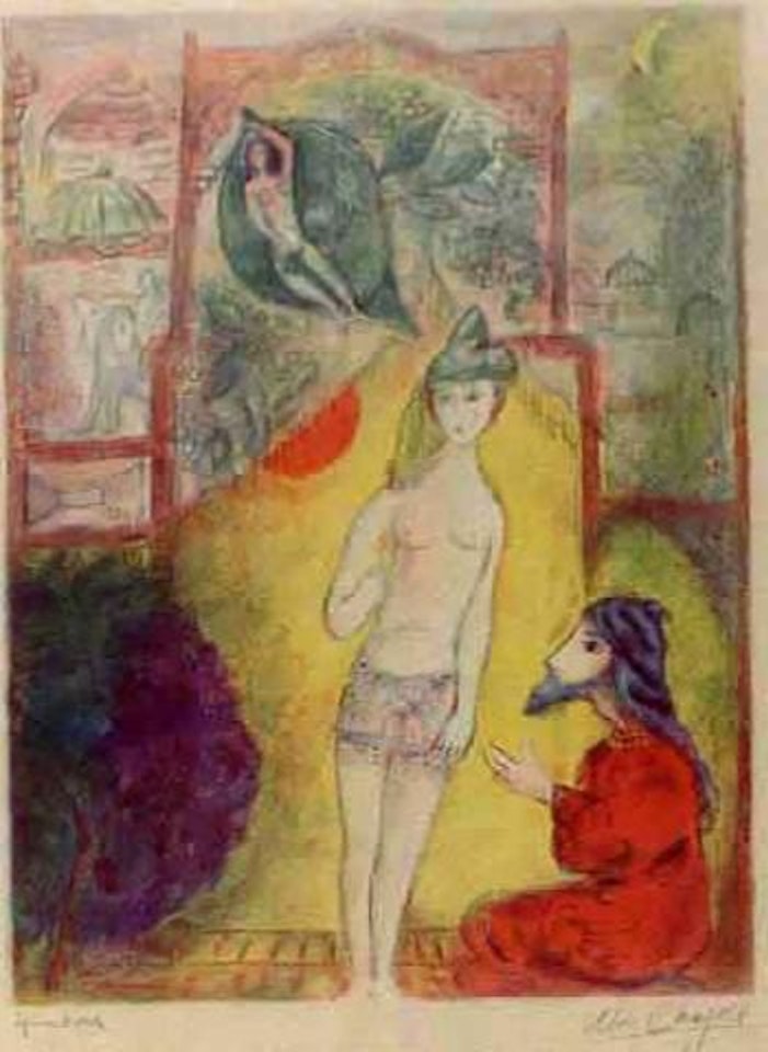 Four tales from the Arabian Nights by Marc Chagall