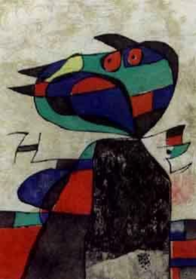 Gaudi III by Joan Miró